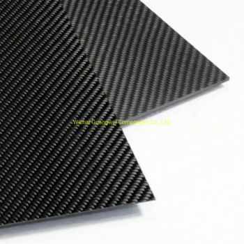 Carbon Fiber Sheet 6mm carbon Fiber Plate 1000*1000mm - Weihai Guangwei Composites Co., Ltd. - China