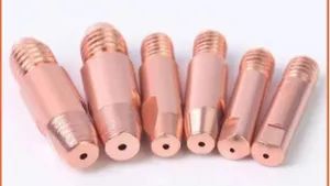 MIG Robot Welding Gun Accessories Pulse Miller Chrome Zirconium Copper Feather Original Contact Tip - Dema Electric Technology (Renqiu) Co., Ltd. - China