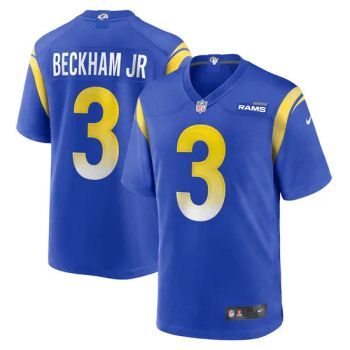 Rams Jerseys 3 Odell Beckham Jr Football Jerseys Origin China Trademark Own Feature Waterproof Specification 1*30*35 Customized - Putian Just Dun Trade Co., Ltd. - China