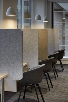 Desk Space Dividers Size Customized Color - Pfeda Synthetics Pvt. Ltd. - India