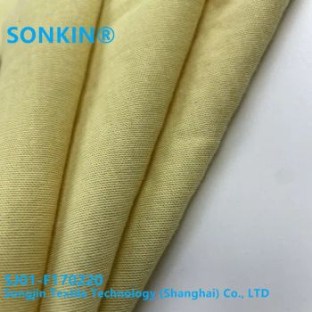 Fabric Material Kelvar Para Aramid Flame Retardant Single Jersey Aramid Knitted Fabric for Golf Club, Tent, Clothing, Motorcycle, Bag, Padel Racket, Auto Parts - Songjin Textile Technology (Shanghai) Co., Ltd. - China