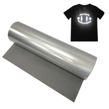 Grey Reflective Heat Transfer Vinyl Heat Transfer Film Origin China Trademark No Item Heat Transfer Vinyl Production Capacity - Dongguan Deluo Industry & Trade Co., Ltd. - China