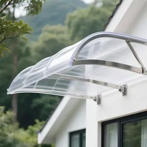 UV-Resisted Polycarbonate Plastic Canopies PC Awning for Sale - Song New Material Technology Co., Ltd - China