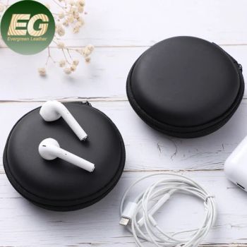 Ea187 Charger Cable Bag Ear Pod Bluetooth Holder Accessories Earpod Airpod Wholesale Protect for Cover Custom Earbud Luxury Headphone Cases Earphone Case - Guangzhou Evergreen Leather Goods Co., Ltd. - China