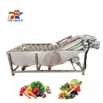 Big Type Lettuce Bubble Washer Citrus Fruit Bubble Washer Broccoli Bubble Washer - Henan Topp Machinery Co., Ltd. - China