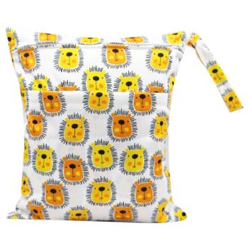 Waterproof Reusable Wet Dry Bags Baby Cloth Diaper Zippered Pockets Travel Beach Pool Bags - Jinan Wellda Trade Corporation Ltd - China