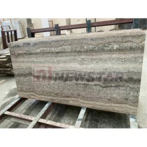 Marble Granite Travertine Cladding Gray Travertine Tiles MOQ 100 Sqm Color White Origin China Thickness 20mm HS Code - Newstar (Quanzhou) Industrial Co., Ltd. - China
