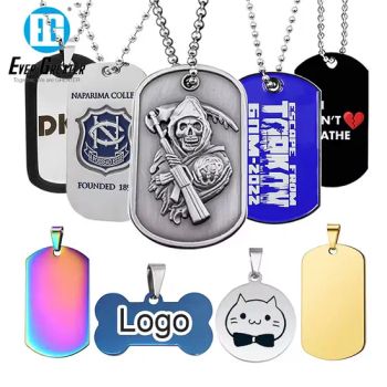 Customization Military Army Tactical Dog Tags Soldier War Key Chain Stainless - Wenzhou Guda Technology Co., Ltd. - China