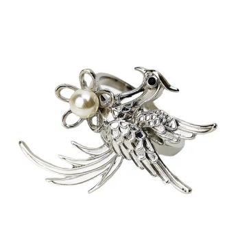 High Quality Phoenix-Shaped Pearl Decorative Crafts Napkin Rings - GOOD SELLER CO., LTD. - China