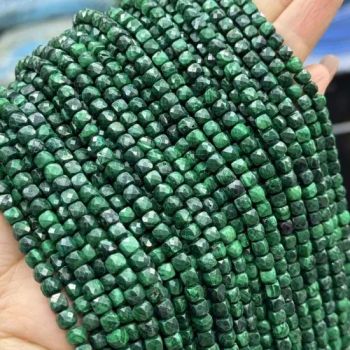 New Products fashion Beads Semi Precious Stone 4*4mm Cut Cube Crystal Loose Bead (ESB01708) - East Sunrise Jewelry Co., Limited - China
