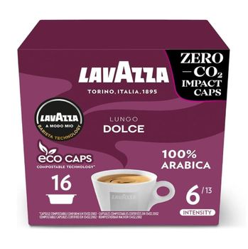 Best Price Lavazza, A Modo Mio Lungo Dolce, 16 Coffee Capsules Pack -  CALIPSO POLSKA SP Z OO  - Poland