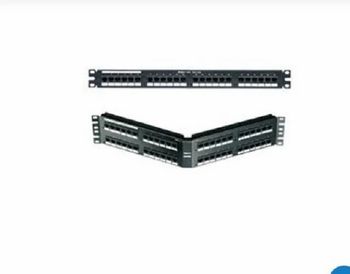 Patch Panel Color Black Height 1u And 2u I Deal In New Only Packaging Type Box Port Count 24 To 48 Ports Design Type Flat And - Online Netsys India Private Limited - India