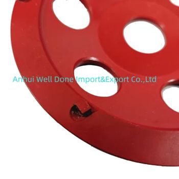 5inch/125mm PCD Diamond Grinding Cup Wheel for Epoxy Coating Removal - Anhui Well Done Import&Export Co., Ltd. - China