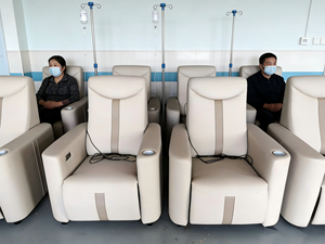 Modern Design Medical Clinic Infusion Chair Easy To Clean Medical Leather Chair Hospital Electrically Adjustable Chair Furniture - SILVERSTONE IMPORT AND EXPORT LIMITED - Tanzania