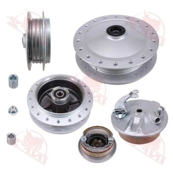 Infz Motorcycle Parts Manufacturers Wy125 Motorcycle Wheel Hubs China Front Hub Motorcycle for Wy125 - Guangzhou Wei Xin Import and Export Co., Ltd - China