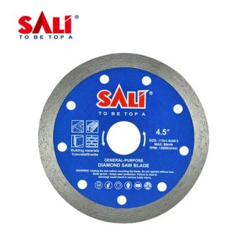 Sali Segment Turbo Continuous Rim Diamond Saw Blades - Yongkang Shi Pengcheng Abrasive & Apparatus Co., Ltd. - China