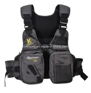 Fashion New Style Fishing Vest Chaleco De Pesca - Fuzhou Riversuny Waterproof Garments & Bag Mfg. Ltd. - China