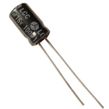 100uF 16V Electrolytic Smoothing Capacitor for Power Capacitor Size 100uf Rated Voltage 16V Tolerance 10% Brand Keton Application Power - Expand Electronics - India