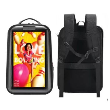 LCD Backpack Touch Screen AD Player Capacitive 12-32" 250-1000Nits Waterproof Classic Black 15D - Shenzhen Starview Tech Co., Ltd. - China