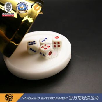 Casino Red and Blue Dice KTV Shake Special with Large Sieve Origin China Model NO. YM-DE01 Trademark Yangming HS Code - Guangzhou Yangming Entertainment Products Co., LTD - China