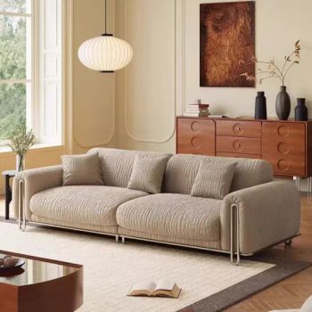 Modern Office Building Sofa 3 Seat Luxury Hotel Lobby Sofa Villa Living Room Furniture Set Apartment Lobby Sofa Indoor Furniture - Fancy Home Furniture Co, Ltd. - China
