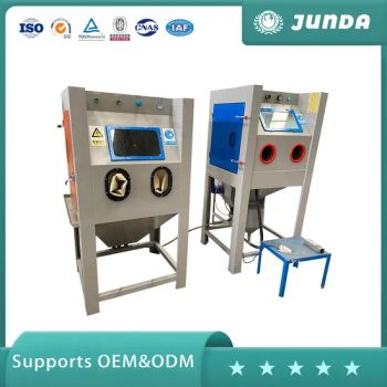 220L Small Dry Sandblasting Cabinet Jd-6050nc/Hc/Sandblasting Equipment - Jinan Junda Industrial Technology Co., Ltd. - China