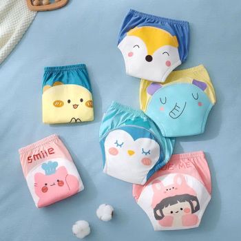 Washable Baby Diaper Underwear 3D Leak Prevention Breathable Baby Potty Training Pants - Jiangxi USBETTAS Maternal and Child Products Co., Ltd - China