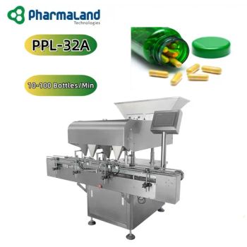 Pharmaland Ppl-32A Comply with GMP Standard Automatic Gummy Counter Filler Softgel Tablet Counting and Bottle Filling Machine - Pharmatech Asia Group Ltd - China