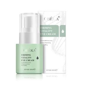 Qbeka Firming Vitality Eye Cream Moisturizing Wrinkle Reduction Antioxidant Glow Fast Absorbing - Guangzhou Boss Biological Technique Ltd. - China