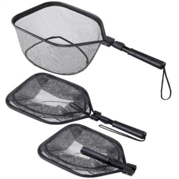 Convenient Magnetic Trout Bass Soft Rubber Mesh Catch Release Fishing Nets - GOOD SELLER CO., LTD - China
