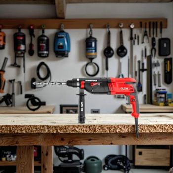 Glgw Electric Demolition Hammer Drills Power Tools Machine Drills Electric Wireless Rotary Hammer - Ningbo GLGW Nova Materials Technology Co., Ltd. - China