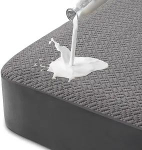 100% Waterproof Mattress Protector Rayon Made From Bamboo Mattress Cover - Hangzhou Yiying Trade Co., Ltd. - China