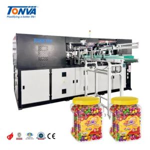 Food Plastic Bottle Containers Packaging Pet Wide Mouth Blow Molding Machine - ZHEJIANG TONVA PLASTICS MACHINE CO., LTD. - China