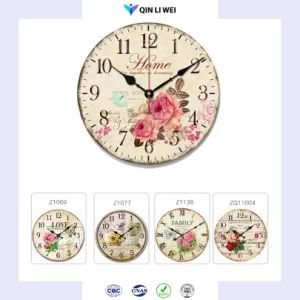 Wooden Wall Clocks Silent Wall Clocks - Chengdu Qinliwei Import and Export Trade Co., Ltd. - China