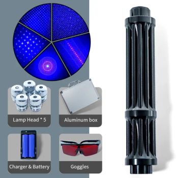 High Power 1W Blue Laser Pointer with Visible Beam in Carton Packaging - Wenzhou Xue Lin Electronic Technology Co., Ltd. - China