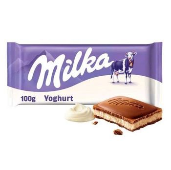 European Favorite: Milka Yogurt Chocolate Bar 100g Sweetener Cane Sugar Features Gluten-Free Cocoa Content > 50 % - 70 % - Exigentelaxia Unipessoal Lda - Portugal