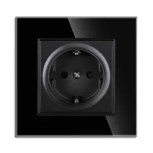 Bingoelec 16A Germany Russia Electrical Switch and Sockets Wall Socket EU - Yiwu Binge Electrical Co., Ltd. - China