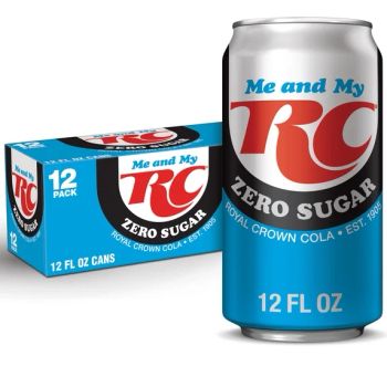 RC COLA ZERO SUGAR CN, 12OZ/12PKX2 - A&A FOOD DISTRIBUTORS - United States