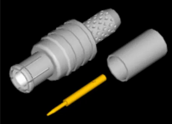 37-11L-TGG MCX Straight Plug Crimp Applicable Cable Type Rg/u - - Sharptech Electronics - India
