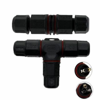 3 Pin Waterproof Connectors Ip65 Brand TECHNO / TIWAN Waterproof Rating Ip65 Connector Types Straight And T - Aashrita Energy Services - India
