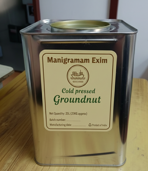 Cold Pressed  Groundnut oil Place of Origin India Grade Food/Edible grade Shelf Life Atleast 6 months Certification CoA - Manigramam Exim - India