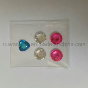 Acrylic Stone Stickers, Lovely DIY Crystal Stickers Size 8mm Sample Free Origin China Trademark RUIWAN Pattern Geometry HS Code - Ruiwan Company Limited - China