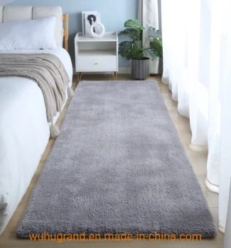 Hand Tufted Luxury Microfiber Shaggy Rug Runner Bedroom Rugs - WUHU GRAND IMPORT & EXPORT TRADE CO., LTD. - China