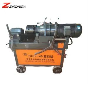 Versatile Thread Rolling Machine for High-Quality Iron Rods Origin China Condition New Package Carton HS Code 73079900 Trademark Zirunda - ZRD Rebar Couplers Co., Ltd - China