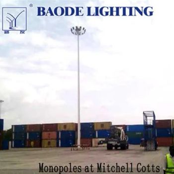 Outdoor Lights 35m High Mast Lighting with 400W LED Supplier IP Rating IP65 Trademark LUYOU HS Code 940540900 Input Voltage - BAODE LIGHTING GROUP CO., LTD. - China