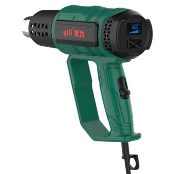 611A High Quality Electric Power Tool Digital Heat Temperature Adjustable Hot Air Gun for Sticker - Foshan Qili Technology Co., Ltd. - China