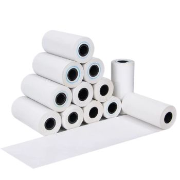 80X80mm 57X30mm Cash Register Receipt Paper Roll Thermal Paper for POS ATM - Guangzhou Jinfeng Paper Co., Ltd. - China