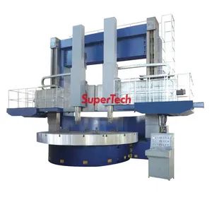 End Face Milling Thread Cutting CNC Vertical Double Column Lathe Machine - Supertech Machine Tool Co., Ltd. - China