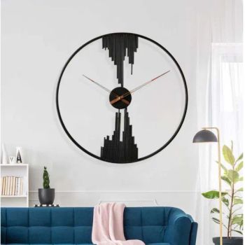 New Arrival Metal Gold Luxury Decorative Wall Clock Metal Wall Arts - Skylark Network Co., Ltd. - China