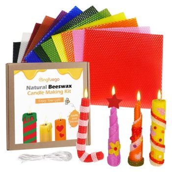 Beeswax Candle Making Kit Colorful Beeswax Sheets for Candle Making Kit - Ningbo Hardwork Art & Craft Co., Ltd. - China